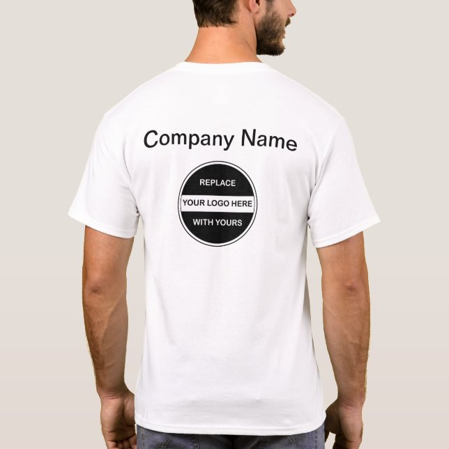 Business Logo Work Shirts (Back)