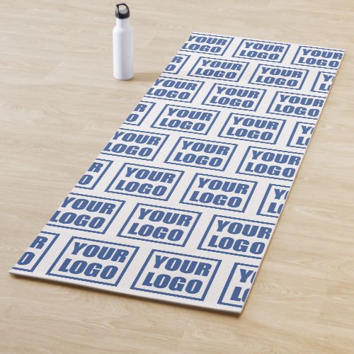 Business Logo Yoga Mat Tiled