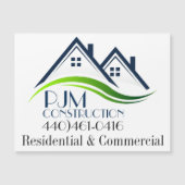 Business Magnet - Construction / Real Estate (Front)