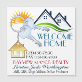 Business Magnet - Real Estate, You Name It (Front)