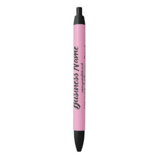 Business Marketing Personalized Pink Pen