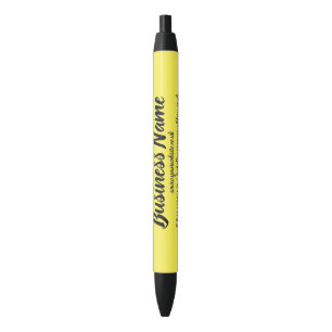 Business Marketing Personalized yellow Pen