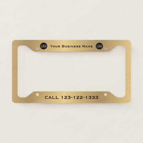 Business Marketing Website Gold License Plate Fram License Plate Frame