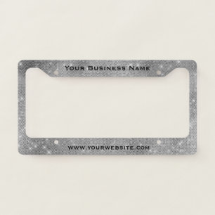 Business Marketing Website License Plate Frame