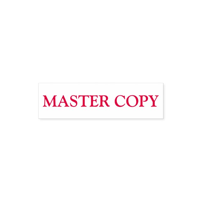 Business master copy original document pocket stamp (Design)