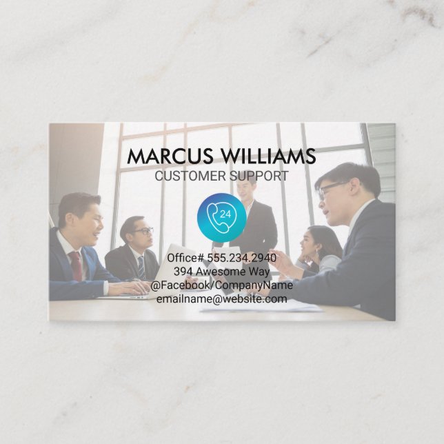 Business Meeting | Corporate Card (Front)
