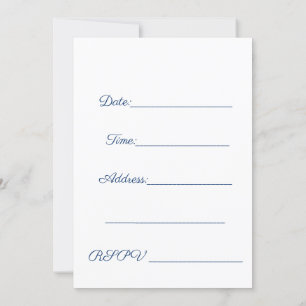 Business meeting event invitation