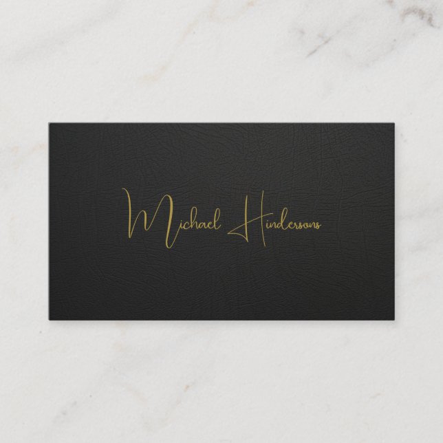 Business Minimalist Modern Professional Card (Front)