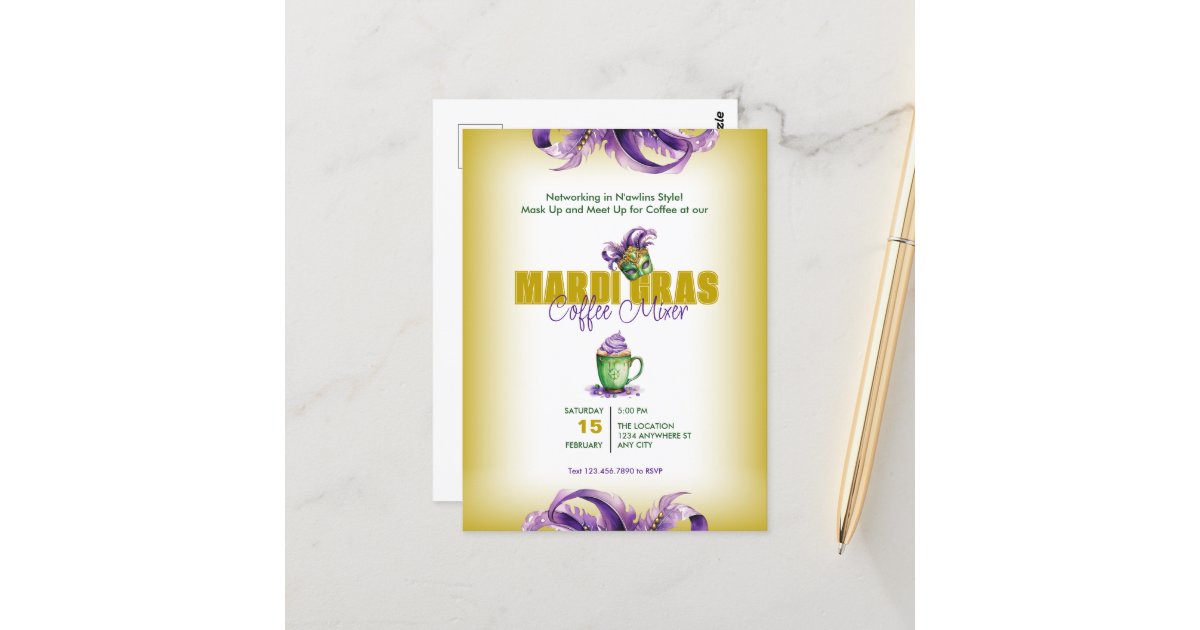 mardi gras mixer