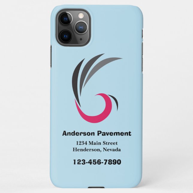 Business Mobile iPhone Case (Back)