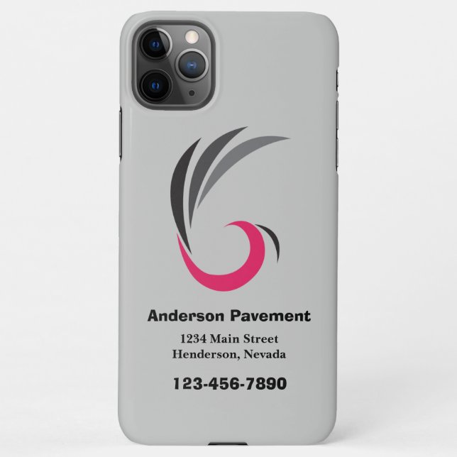 Business Mobile iPhone Case (Back)