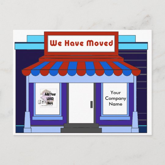 Business Moving Advertising Promoting Postcards