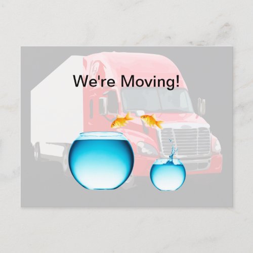 Business Moving Announcement Postcard Mailers
