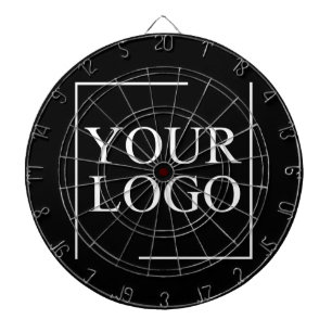 Business Name Add Logo Company Professional Text Dart Board