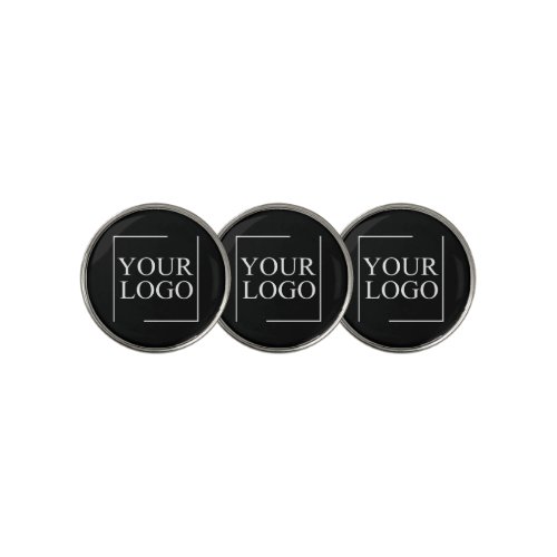 Business Name Add Logo Company Professional Text Golf Ball Marker