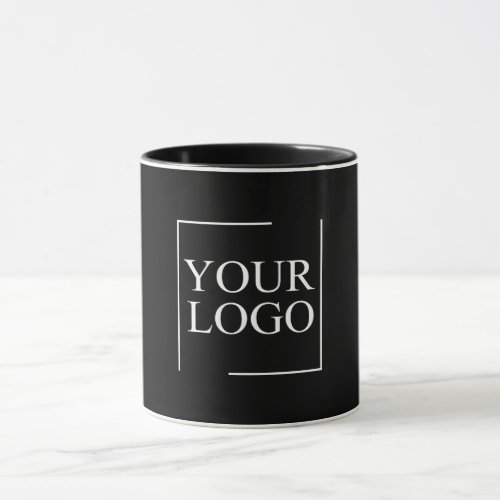 Business Name Add Logo Company Professional Text Mug