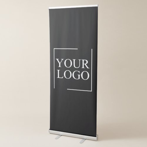 Business Name Add Logo Company Professional Text Retractable Banner