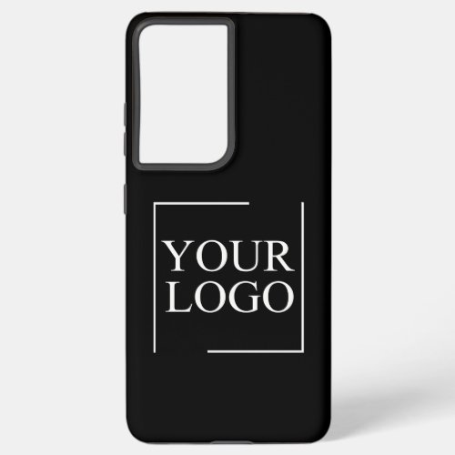 Business Name Add Logo Company Professional Text Samsung Galaxy S21 Ultra Case