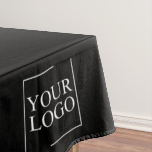 Business Name Add Logo Company Professional Text Tablecloth