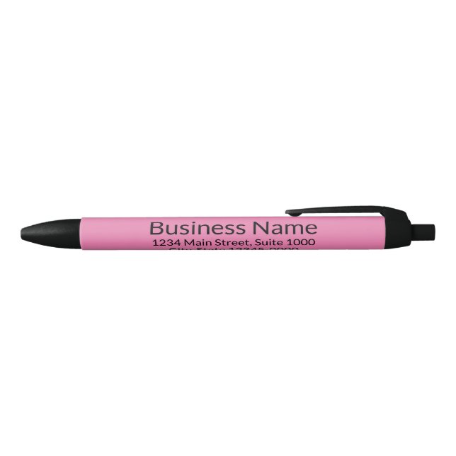 Business Name Address Website Phone Number Pink Pen (Top)