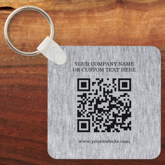Business name and Logo Keychain (Front)
