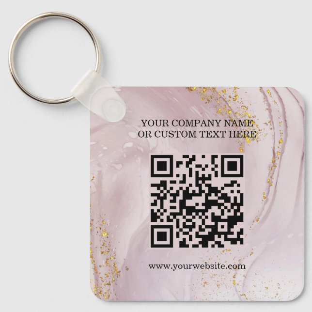 Business name and Logo Keychain (Front)