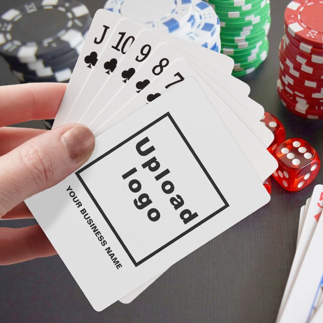 Business Name and Logo on Playing Cards (Business name and logo on playing cards)