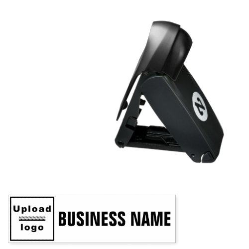 Business Name and Logo Pocket Stamp