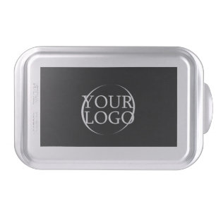 Business Name Create Your Own Company Text Cake Pan