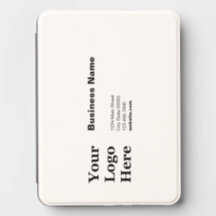 Business Name Logo Contact Info Branded White