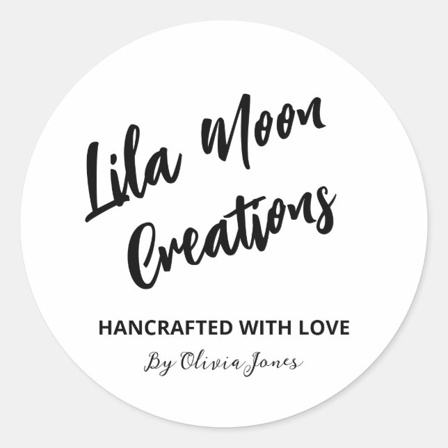 Business Name Product Labels (Front)