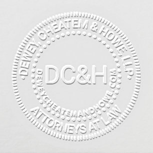 Business Name Professional Logo Initials URL Embosser