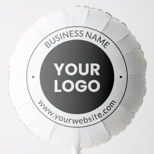 Business Name & Website or Slogan, Thank You Etc. Balloon