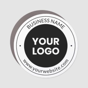Business Name & Website or Slogan, Thank You Etc. Car Magnet