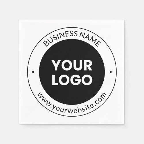 Business Name  Website or Slogan Thank You Etc Napkins