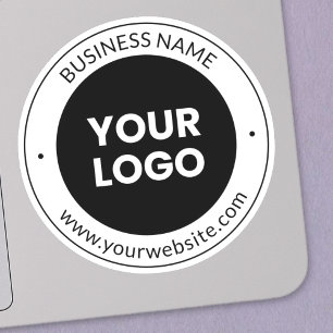 Business Name & Website or Slogan, Thank You Etc. Sticker