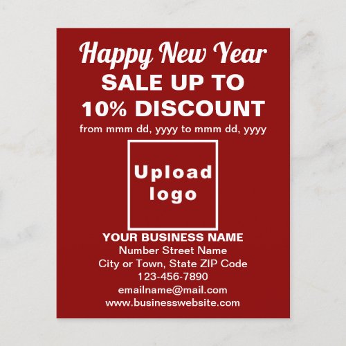 Business New Year Sale on Red Flyer