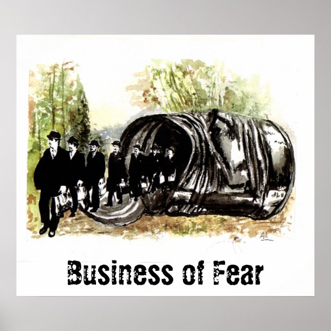 Business of Fear Poster (Front)