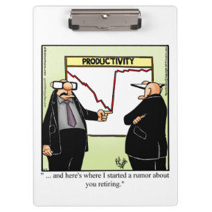 Business Office Humor Clipboard