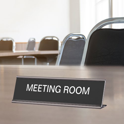 Business Office Meeting Room Desk Sign
