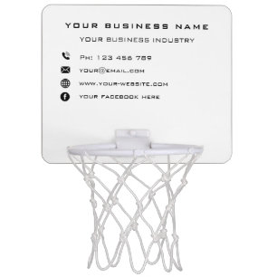 Business Office Mini Basketball Hoop Template