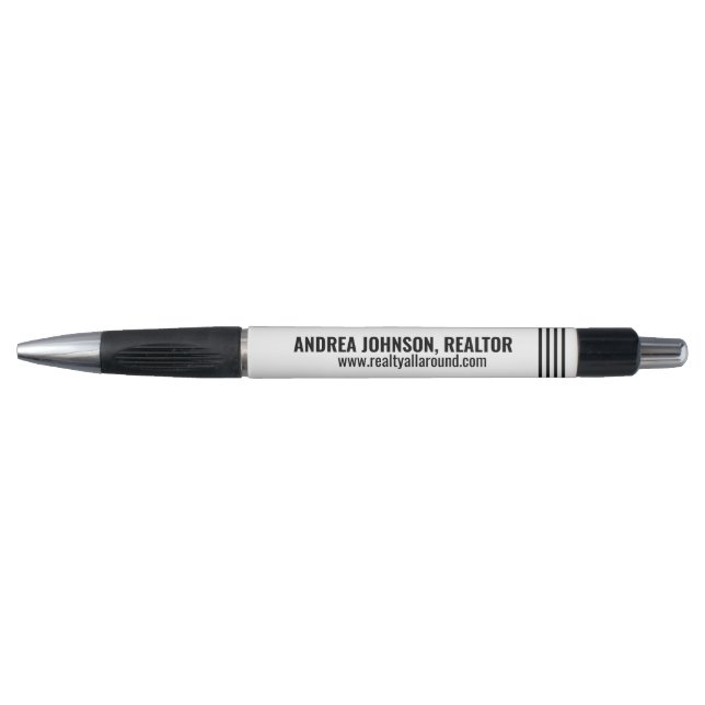 Business Office Pen with Personalized Text (Front)