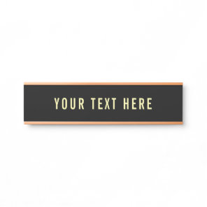 Business Office School Customizable Department Door Sign