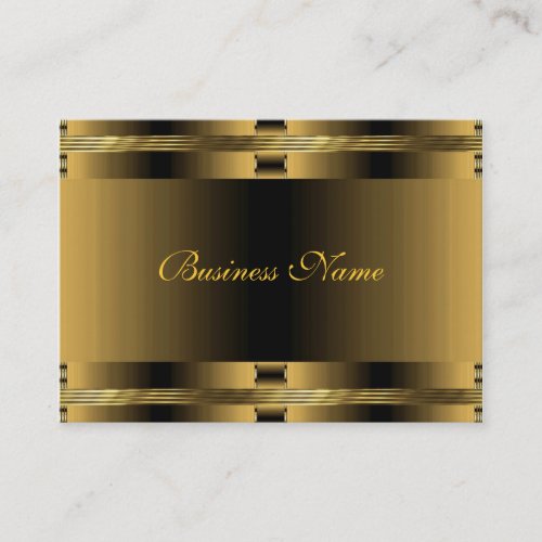 Business Old Gold Art Deco Business Cards