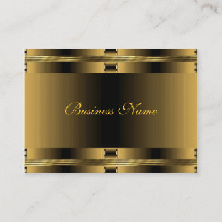 Business Old Gold Art Deco Card