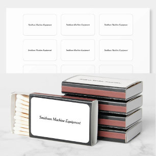 Business or Custom Name, Couple, Add Logo or Photo Matchboxes