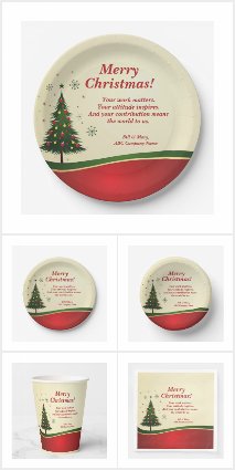 Business or Group Name Message Christmas