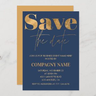 Business party invite Save the date