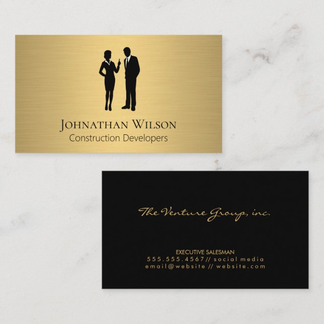 Business People Card (Front/Back)