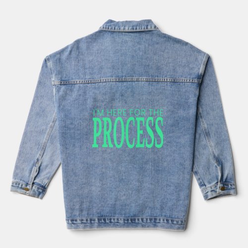 Business People Understand Process is the Way to S Denim Jacket